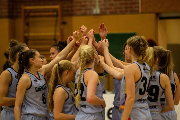 13.11.2021, 2. Toyota Damen Basketball Bundesliga Nord, DBBL, Saison 2021 2022, Damen, Chemcats Chemnitz - Eintracht Braunschweig ChemCats