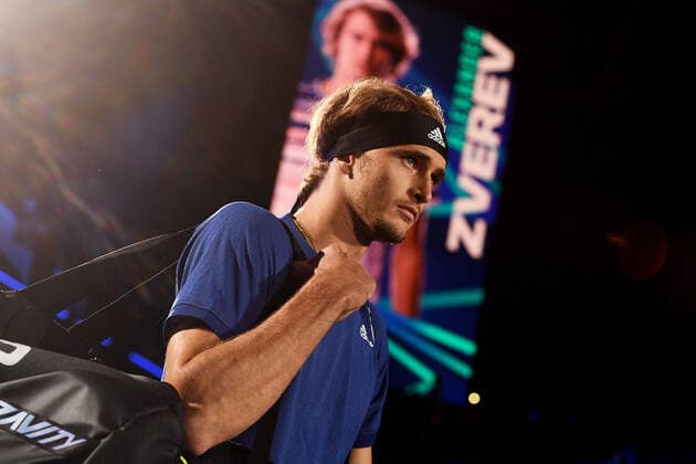 Photo Marco Alpozzi LaPresse November 14, 2021 Turin (Italy) Tennis Nitto ATP, Tennis Herren Finals - men s singles - Round Robin Alexander Zverev Vs Matteo Berrettini In the pic: Alexander Zverev  Copyright: xMarcoxAlpozzi LaPressex