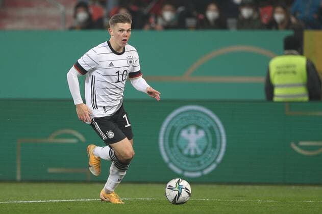 Finn Ole Becker 10 U21, U 21 Deutschland), Deutschland vs. San Marino, EM-Qualifikation, U21, 16.11.2021 Ingolstadt Bayern Deutschland