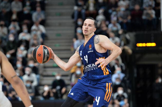 Thomas Heurtel (real madrid) BASKETBALL : LDLC ASVEL vs Real Madrid - Euroleague - 16 11 2021 FredericChambert Panoramic 