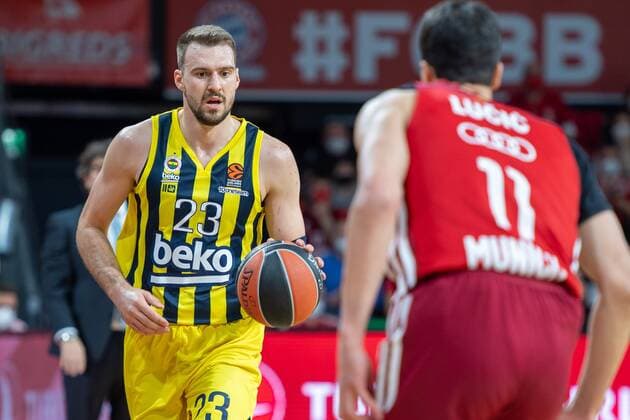 Marko Guduric 23 (Fenerbahce), FC Bayern Basketball vs. Fenerbahce Istanbul, Euroleague, 16.11.2021 Muenchen Bayern Deutschland