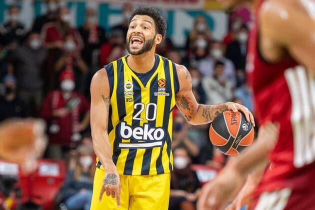 Pierria Henry 20 (Fenerbahce), FC Bayern Basketball vs. Fenerbahce Istanbul, Euroleague, 16.11.2021 Muenchen Bayern Deutschland