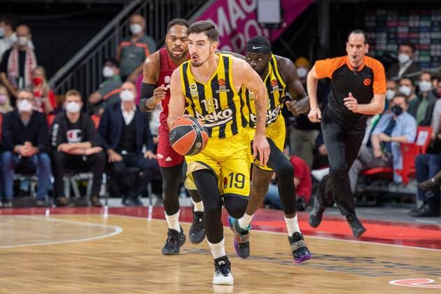 Nando de Colo 19 (Fenerbahce), FC Bayern Basketball vs. Fenerbahce Istanbul, Euroleague, 16.11.2021 Muenchen Bayern Deutschland