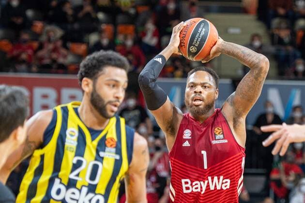 Thomas Deshaun 1 (FC Bayern), FC Bayern Basketball vs. Fenerbahce Istanbul, Euroleague, 16.11.2021 Muenchen Bayern Deutschland Copyright: xkolbert-press UlrichxGamelx