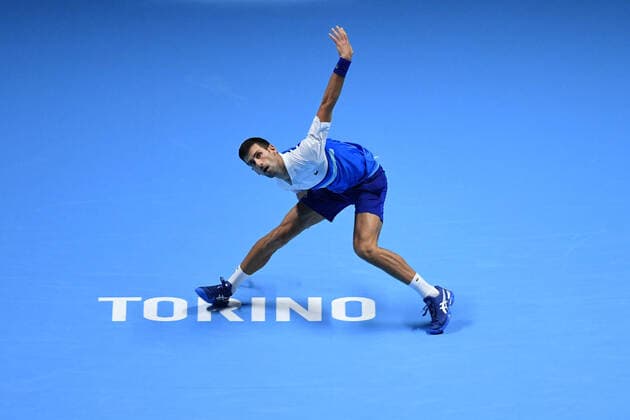 Novak Djokovic (Ser) TENNIS : Nitto ATP, Tennis Herren finals 2021 - 17 11 2021 AntoineCouvercelle Panoramic 