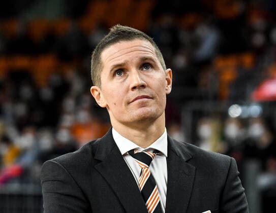 GER, EuroCup, ratiopharm Ulm vs Promitheas Patras 17.11.2021, ratiopharm arena, Neu-Ulm, GER, EuroCup, ratiopharm Ulm vs Promitheas Patras, im Bild Jaka Lakovic (Ulm)