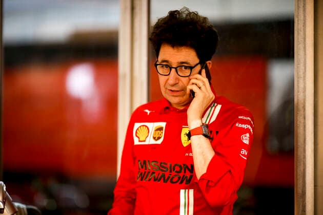 Mattia Binotto (ITA, Scuderia Ferrari Mission Winnow), F1 Grand Prix of Qatar at Losail International Circuit on November 18, 2021 in Doha, Qatar. (Photo by HOCH ZWEI) Doha Qatar