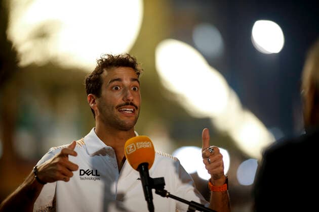 3 Daniel Ricciardo (AUS, McLaren F1 Team), F1 Grand Prix of Qatar at Losail International Circuit on November 18, 2021 in Doha, Qatar. (Photo by HOCH ZWEI) Doha Qatar