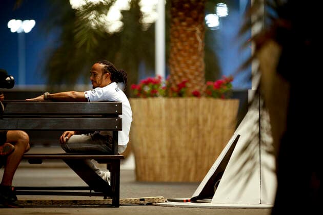 44 Lewis Hamilton (GBR, Mercedes-AMG Petronas F1 Team), F1 Grand Prix of Qatar at Losail International Circuit on November 18, 2021 in Doha, Qatar. (Photo by HOCH ZWEI) Doha Qatar