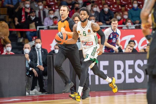 Daryl Macon 5 (Panathinaikos Athen), FC Bayern Basketball vs. Panathinaikos Athen, Euroleague, 18.11.2021 Muenchen Bayern Deutschland