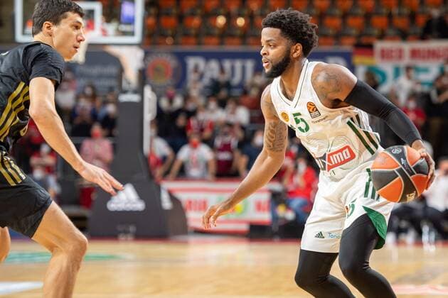 Daryl Macon 5 (Panathinaikos Athen), FC Bayern Basketball vs. Panathinaikos Athen, Euroleague, 18.11.2021 Muenchen Bayern Deutschland
