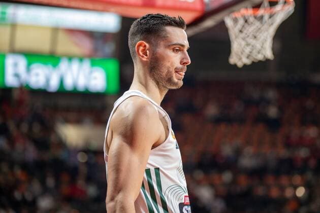 Ioannis Papapetrou 10 (Panathinaikos Athen), FC Bayern Basketball vs. Panathinaikos Athen, Euroleague, 18.11.2021 Muenchen Bayern Deutschland