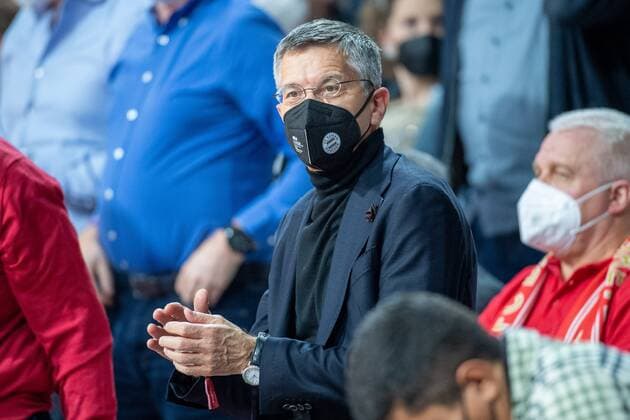 Vereinspraesident Herbert Hainer (FC Bayern München), FC Bayern Basketball vs. Panathinaikos Athen, Euroleague, 18.11.2021 Muenchen Bayern Deutschland