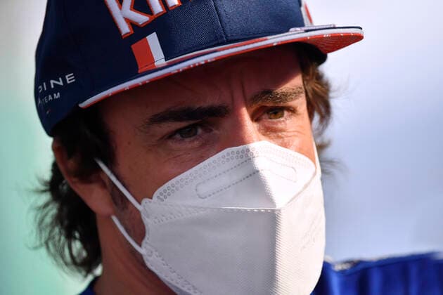 ALONSO Fernando F1 Team Alpine Renault F1 FIA Grand Prix von Qatar 2021 am 18.11.2021 in Doha