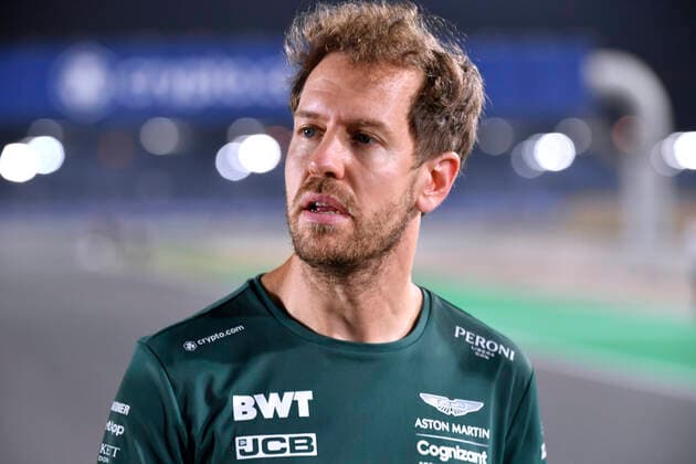 VETTEL Sebastian F1 Team Aston Martin bei der Streckenbesichtigung F1 FIA Grand Prix von Qatar 2021 am 18.11.2021 in Doha