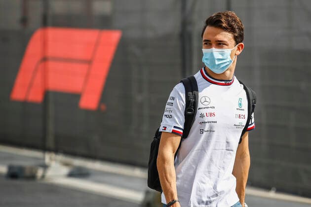 DE VRIES Nyck (ned), Reserve Driver of Mercedes AMG F1 GP, portrait during the Formula 1 Ooredoo Qatar Grand Prix 2021, 20th round of the 2021 FIA Formula One World Championship, WM, Weltmeisterschaft from November 19 to 21, 2021 on the Losail International Circuit, in Lusail, Qatar - F1 - QATAR GRAND PRIX 2021 DPPI Panoramic  00121041__B2_2420