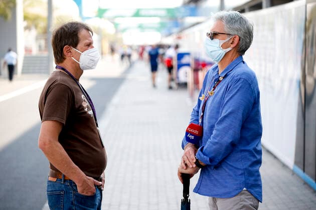 Damon Hill (GBR), F1 Grand Prix of Qatar at Losail International Circuit on November 19, 2021 in Doha, Qatar. (Photo by HOCH ZWEI) Doha Qatar