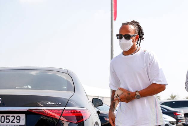 44 Lewis Hamilton (GBR, Mercedes-AMG Petronas F1 Team), F1 Grand Prix of Qatar at Losail International Circuit on November 19, 2021 in Doha, Qatar. (Photo by HOCH ZWEI) Doha Qatar