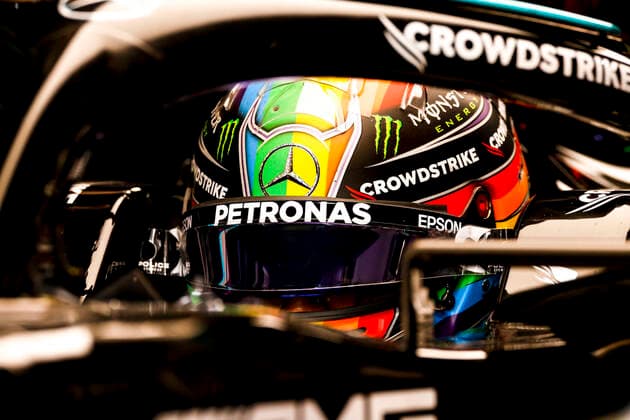 44 Lewis Hamilton (GBR, Mercedes-AMG Petronas F1 Team), F1 Grand Prix of Qatar at Losail International Circuit on November 19, 2021 in Doha, Qatar. (Photo by HOCH ZWEI) Doha Qatar