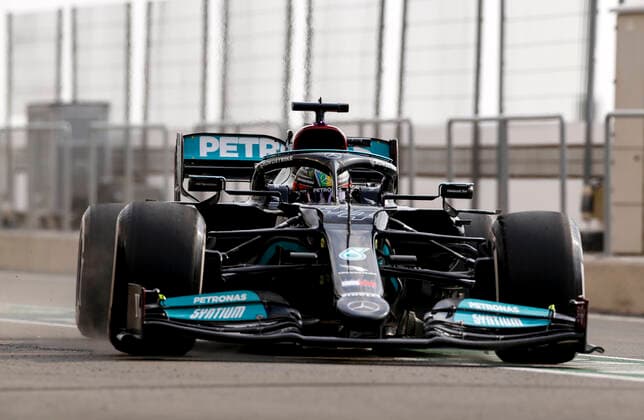 44 Lewis Hamilton (GBR, Mercedes-AMG Petronas F1 Team), F1 Grand Prix of Qatar at Losail International Circuit on November 19, 2021 in Doha, Qatar. (Photo by HOCH ZWEI) Doha Qatar