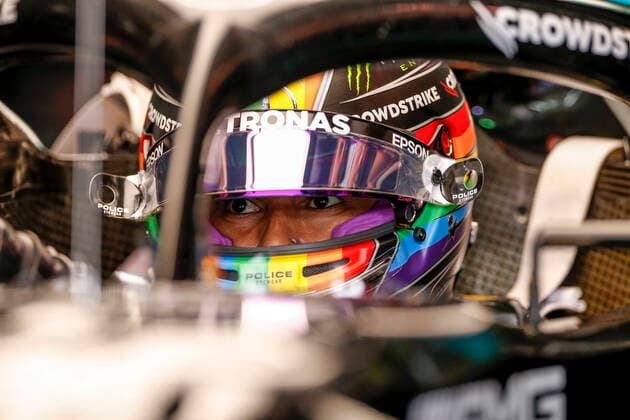 44 Lewis Hamilton (GBR, Mercedes-AMG Petronas F1 Team), F1 Grand Prix of Qatar at Losail International Circuit on November 19, 2021 in Doha, Qatar. (Photo by HOCH ZWEI) Doha Qatar