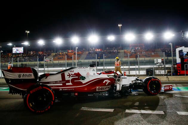 07 RAIKKONEN Kimi (fin), Alfa Romeo Racing ORLEN C41, action during the Formula 1 Ooredoo Qatar Grand Prix 2021, 20th round of the 2021 FIA Formula One World Championship, WM, Weltmeisterschaft from November 19 to 21, 2021 on the Losail International Circuit, in Lusail, Qatar - F1 - QATAR GRAND PRIX 2021 DPPI Panoramic  00121041__B2_3181.JPG_
