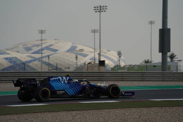 Formula 1 Ooredoo Qatar Grand Prix 2021 19.11.2021, Losail International Circuit, Doha, Formula 1 Ooredoo Qatar Grand Prix 2021 ,im Bild Nicholas Latifi (CAN), Williams Racing