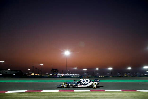 22 Yuki Tsunoda (JPN, Scuderia AlphaTauri Honda), F1 Grand Prix of Qatar at Losail International Circuit on November 19, 2021 in Doha, Qatar. (Photo by HOCH ZWEI) Doha Qatar