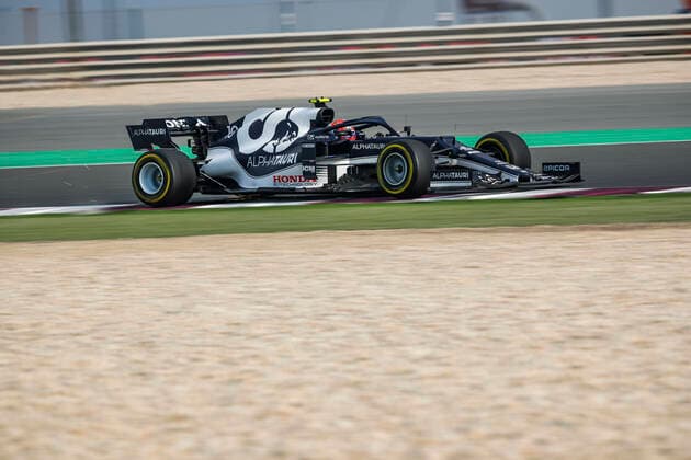 10 Pierre Gasly (FRA, Scuderia AlphaTauri Honda), F1 Grand Prix of Qatar at Losail International Circuit on November 19, 2021 in Doha, Qatar. (Photo by HOCH ZWEI) Doha Qatar