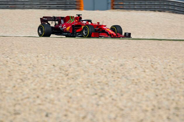 16 Charles Leclerc (MON, Scuderia Ferrari Mission Winnow), F1 Grand Prix of Qatar at Losail International Circuit on November 19, 2021 in Doha, Qatar. (Photo by HOCH ZWEI) Doha Qatar