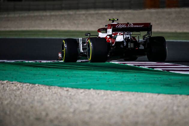 99 Antonio Giovinazzi (ITA, Alfa Romeo Racing ORLEN), F1 Grand Prix of Qatar at Losail International Circuit on November 19, 2021 in Doha, Qatar. (Photo by HOCH ZWEI) Doha Qatar
