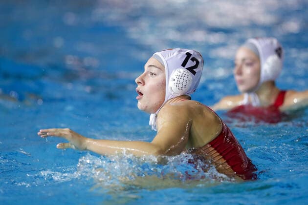 Sport Themen der Woche KW46 Sport Bilder des Tages S. Carosi (SIS Roma) during SIS Roma vs CN Mediterrani Barcelona, Waterpolo EuroLeague Women match in Rome, Italy, November 19 2021  Copyright: xLuigixMarianix xIPAx xx 0