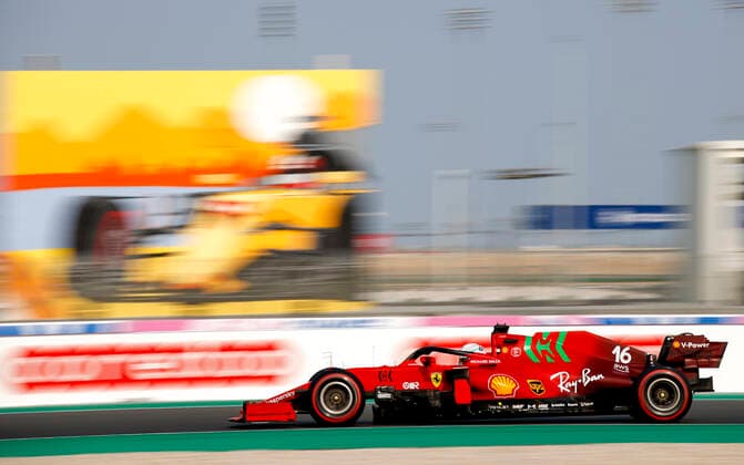 16 Charles Leclerc (MON, Scuderia Ferrari Mission Winnow), F1 Grand Prix of Qatar at Losail International Circuit on November 20, 2021 in Doha, Qatar. (Photo by HOCH ZWEI) Doha Qatar