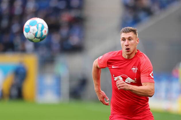 20.11.2021, xtvx, Fussball 1.Bundesliga, TSG 1899 Hoffenheim - RB Leipzig emspor, v.l. Willi Orban (RB Leipzig) Portrait (DFL DFB REGULATIONS PROHIBIT ANY USE OF PHOTOGRAPHS as IMAGE SEQUENCES and or QUASI-VIDEO) Sinsheim