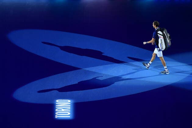 Daniil Medvedev TENNIS : Nitto ATP, Tennis Herren finals 2021 - 20 11 2021 AntoineCouvercelle Panoramic 