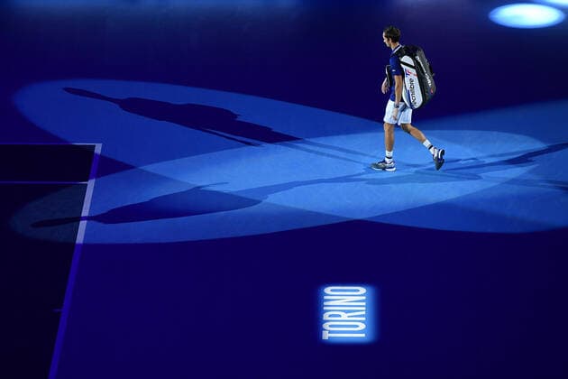 Daniil Medvedev TENNIS : Nitto ATP, Tennis Herren finals 2021 - 20 11 2021 AntoineCouvercelle Panoramic 