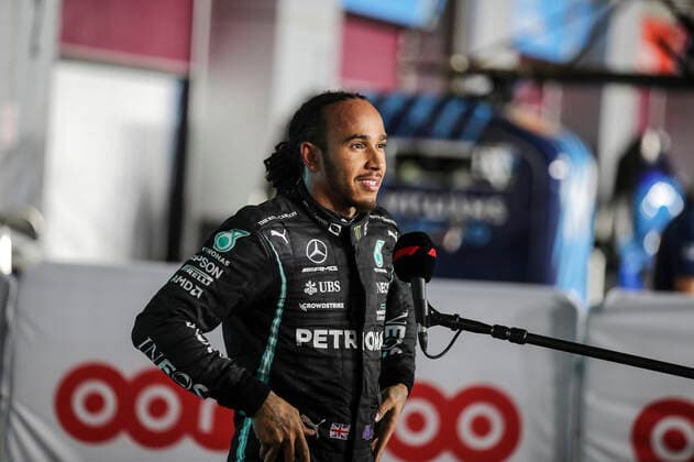 44 Lewis Hamilton (GBR, Mercedes-AMG Petronas F1 Team), F1 Grand Prix of Qatar at Losail International Circuit on November 20, 2021 in Doha, Qatar. (Photo by HOCH ZWEI) Doha Qatar