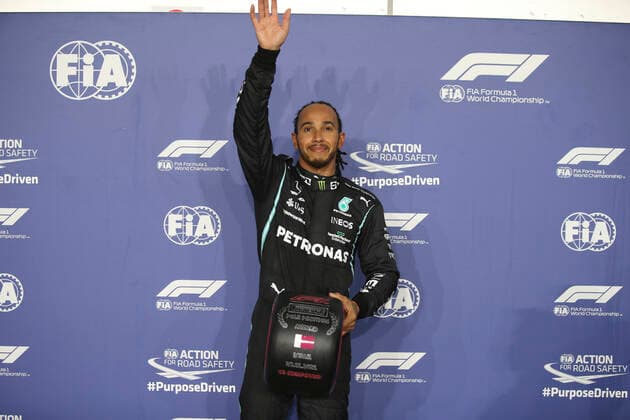 44 Lewis Hamilton (GBR, Mercedes-AMG Petronas F1 Team), F1 Grand Prix of Qatar at Losail International Circuit on November 20, 2021 in Doha, Qatar. (Photo by HOCH ZWEI) Doha Qatar