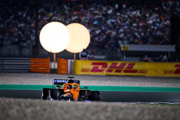 03 RICCIARDO Daniel (aus), McLaren MCL35M, action during the Formula 1 Ooredoo Qatar Grand Prix 2021, 20th round of the 2021 FIA Formula One World Championship, WM, Weltmeisterschaft from November 19 to 21, 2021 on the Losail International Circuit, in Lusail, Qatar - F1 - QATAR GRAND PRIX 2021 DPPI Panoramic  20211120_GOODEN_FG0D7174