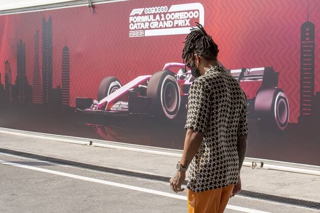Losail - 21-11-2021, Losail, Formula 1 Qatar Grand Prix at the Losail International Circuit, Race, Formula 1 Qatar Grand Prix - Race  x14425814x Copyright: