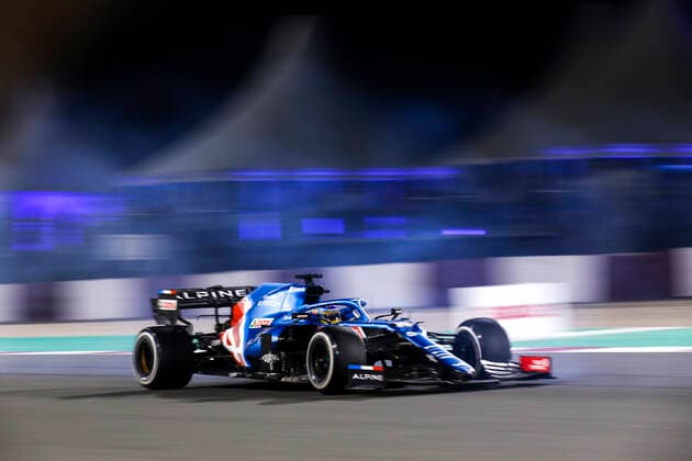 14 Fernando Alonso (ESP, Alpine F1 Team), F1 Grand Prix of Qatar at Losail International Circuit on November 21, 2021 in Doha, Qatar. (Photo by HOCH ZWEI) Doha Qatar