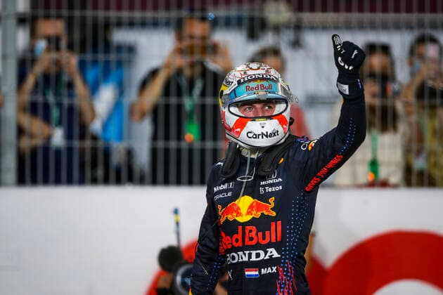 33 Max Verstappen (NED, Red Bull Racing), F1 Grand Prix of Qatar at Losail International Circuit on November 21, 2021 in Doha, Qatar. (Photo by HOCH ZWEI) Doha Qatar