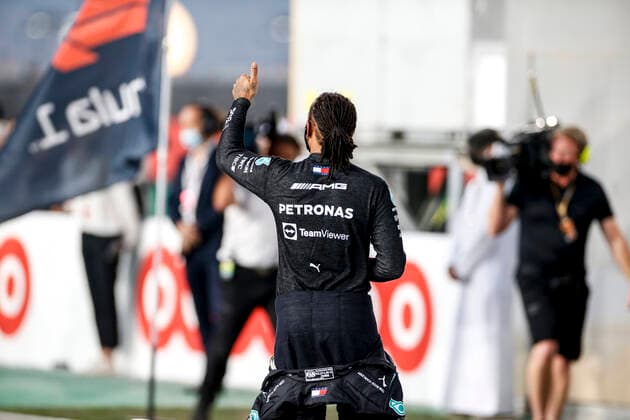 44 Lewis Hamilton (GBR, Mercedes-AMG Petronas F1 Team), F1 Grand Prix of Qatar at Losail International Circuit on November 21, 2021 in Doha, Qatar. (Photo by HOCH ZWEI) Doha Qatar
