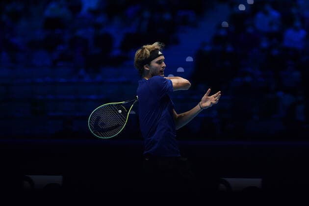 Alexander Zverev TENNIS : Nitto ATP, Tennis Herren finals 2021 - 21 11 2021 AntoineCouvercelle Panoramic 