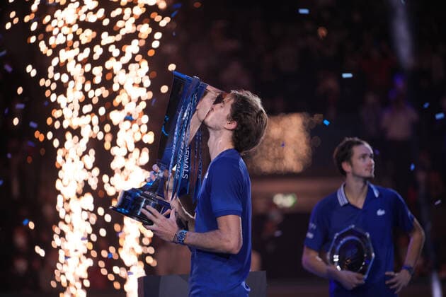 2021 ATP, Tennis Herren FINALS Torino Alexander Zverev ,(GER)