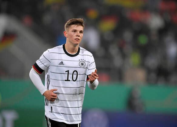 16.11.2021, Fussball EM-Qualifikation U21, U 21 Gruppenphase 7. Spieltag, Deutschland - San Marino, im AUDI-Sportpark Ingolstadt, Finn Ole Becker (Deutschland)