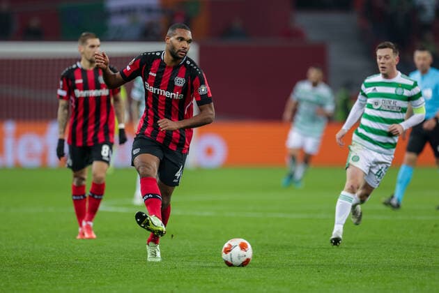 25.11.2021, Fussball, Saison 2021 2022, Europa League, 5. Spieltag, Bayer 04 Leverkusen - Celtic Glasgow, Jonathan Tah (Bayer 04 Leverkusen) Foto: Dennis Ewert RHR-FOTO Leverkusen BayArena NRW Deutschland xRHR-FOTO DEx