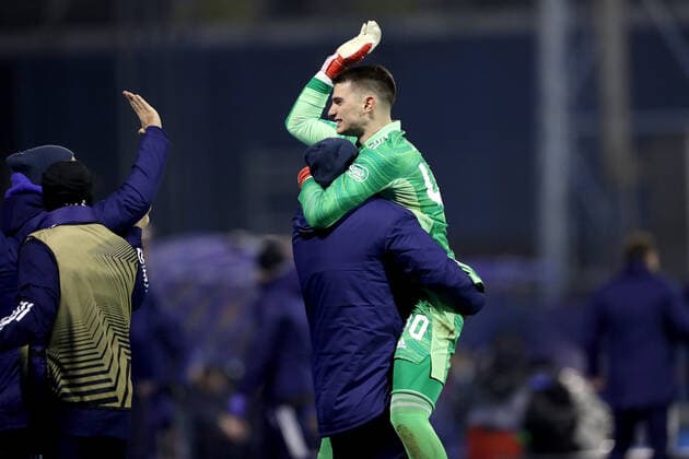 Dinamo Zagreb v KRC Genk: Group H - UEFA Europa League during the UEFA Europa League group H match between Dinamo Zagreb and KRC Genk at Maksimir Stadium on November 25, 2021 in Zagreb, Croatia. GoranxStanzl PIXSELL