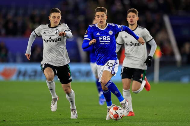 UEFA Europa League Leicester City vs Legia Warsaw Luke Thomas 33 of Leicester City runs into attack Leicester King Power Stadium Leicestershire United Kingdom Copyright: xConorxMolloy NewsxImagesx