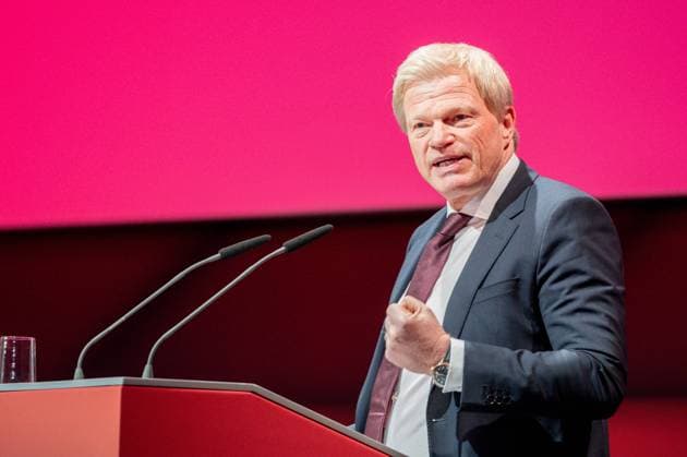 Sport Themen der Woche KW47 Sport Bilder des Tages Oliver Kahn (Vorstand (Vors.) FC Bayern Muenchen AG), GER, Jahreshauptversammlung 2021 des FC Bayern Muenchen e.V., Fussball, Bundesliga, Spielzeit 2021 2022, 25.11.2021, GER, Jahreshauptversammlung 2021 des FC Bayern Muenchen e.V., Fussball, Bundesliga, Spielzeit 2021 2022, 25.11.2021 Muenchen *** Oliver Kahn Board of Directors Vors FC Bayern Muenchen AG , GER, Annual General Meeting 2021 of FC Bayern Muenchen e V , Football, Bundesliga, Season 2021 2022, 25 11 2021, GER, Annual General Meeting 2021 of FC Bayern Muenchen e V , Football, Bundesliga, Season 2021 2022, 25 11 2021 Muenchen Copyright: xEibner-Pressefoto SaschaxWaltherx EP_EER